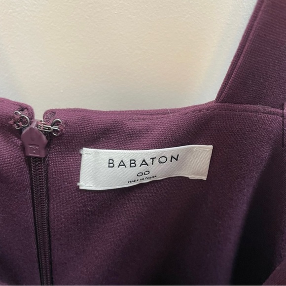Aritzia Babaton Marsden Dress | Dark Purple/Plum - Picture 5 of 5